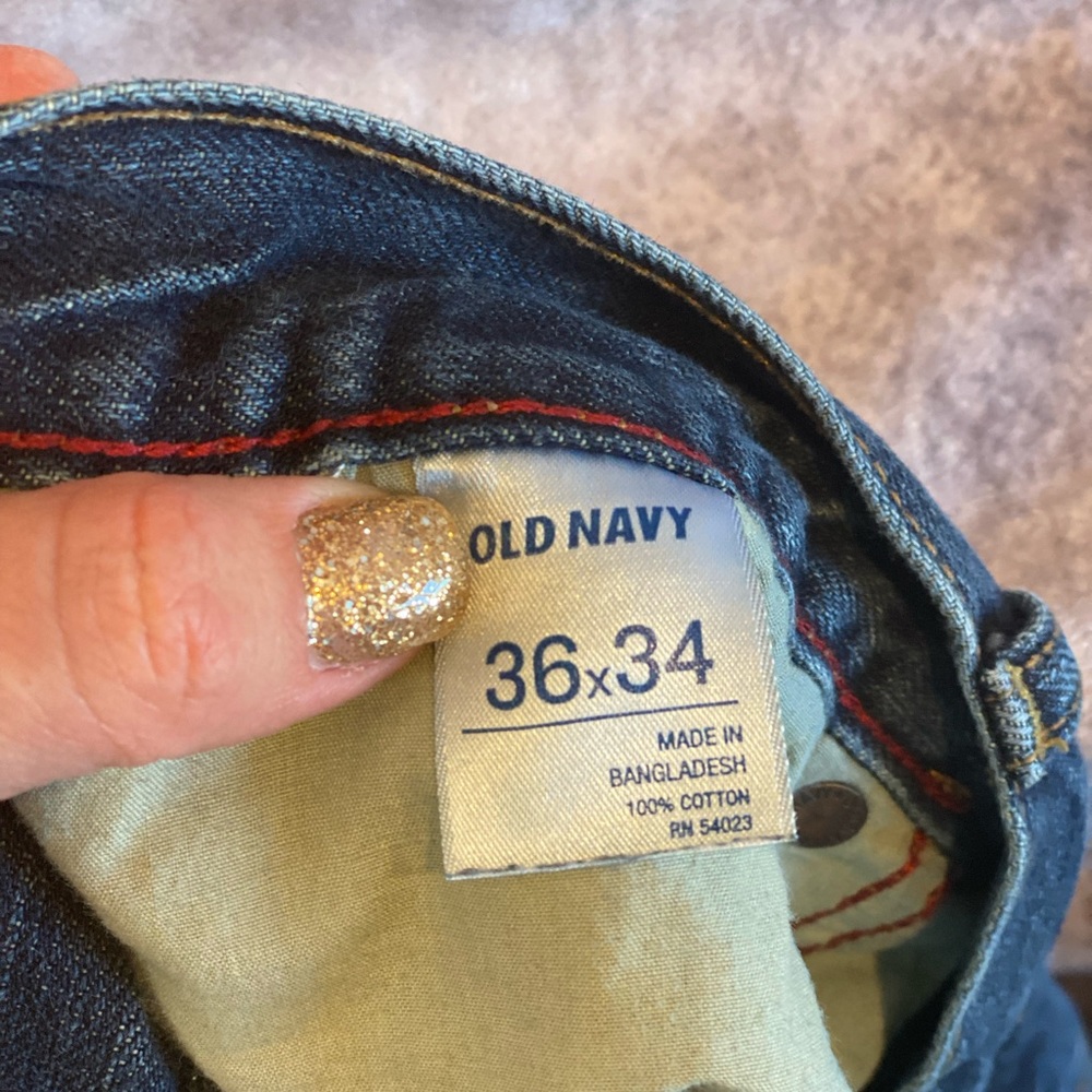 4 PAIRS of Men’s Old Navy Jeans - size 36/34 - relaxed fit - Picture 5 of 14